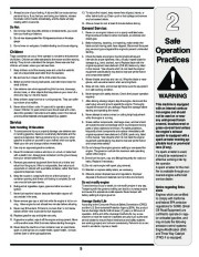 MTD Troy-Bilt 563 21 Inch Self Propelled Electric Rotary Lawn Mower Owners Manual page 5