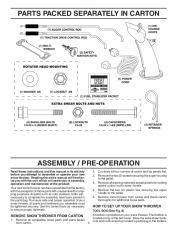 Poulan Owners Manual, 2006 page 4