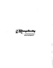 Simplicity 561 Snow Blower Owners Manual page 12