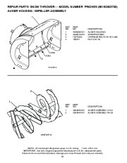 Poulan Pro Owners Manual, 2010 page 22