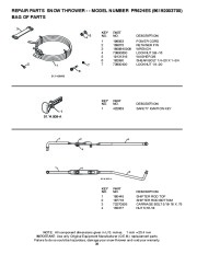 Poulan Pro Owners Manual, 2010 page 36