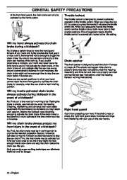 Husqvarna 395XP Chainsaw Owners Manual, 2009 page 10