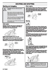 Husqvarna 395XP Chainsaw Owners Manual, 2009 page 20