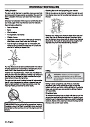 Husqvarna 395XP Chainsaw Owners Manual, 2009 page 26