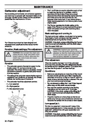 Husqvarna 395XP Chainsaw Owners Manual, 2009 page 30