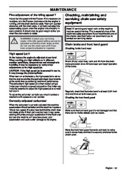 Husqvarna 395XP Chainsaw Owners Manual, 2009 page 31