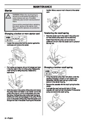 Husqvarna 395XP Chainsaw Owners Manual, 2009 page 34