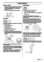 Husqvarna 395XP Chainsaw Owners Manual, 2009 page 35