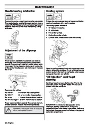 Husqvarna 395XP Chainsaw Owners Manual, 2009 page 36