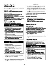 Toro 51539 Air Rake Blower Owners Manual, 1998 page 12