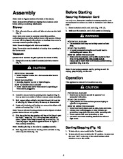 Toro 51539 Air Rake Blower Owners Manual, 1998 page 3