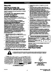 Toro 51539 Air Rake Blower Owners Manual, 1998 page 6