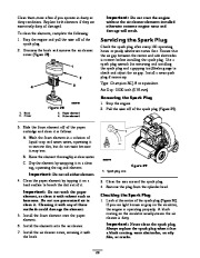 Toro 62925 206cc OHV Vacuum Blower Owners Manual, 2006 page 20