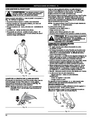 MTD Troy-Bilt TB70SS 2 Cycle Gasoline Trimmer Owners Manual page 44