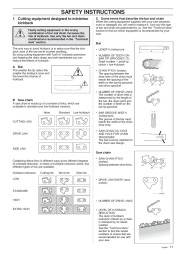 Husqvarna 2083 Chainsaw Owners Manual page 11