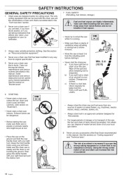 Husqvarna 2083 Chainsaw Owners Manual page 18