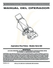 MTD 020 Series Chipper Shredder Vacuum Owners Manual page 25