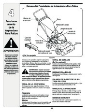 MTD 020 Series Chipper Shredder Vacuum Owners Manual page 34