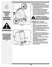 MTD 020 Series Chipper Shredder Vacuum Owners Manual page 36