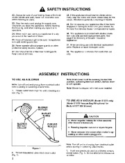 Toro 51577 850 Super Blower/Vac Owners Manual, 1993 page 2