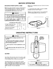 Toro 51577 850 Super Blower/Vac Owners Manual, 1993 page 4