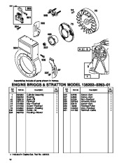 Toro 62924 5 hp Lawn Vacuum Parts Catalog, 1998, 1999, 2000 page 12