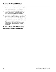 Toro 20052 Toro Carefree Recycler Electric Mower, E24 Service Manual, 2001 page 14