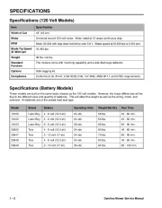 Toro 20052 Toro Carefree Recycler Electric Mower, E24 Service Manual, 2001 page 8