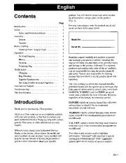 Toro 51539 600 Air Rake Owners Manual, 1995 page 9