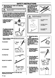 Husqvarna 355 Chainsaw Owners Manual, 1995,1996,1997,1998,1999,2000,2001 page 12