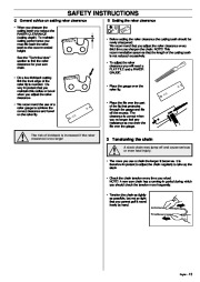 Husqvarna 355 Chainsaw Owners Manual, 1995,1996,1997,1998,1999,2000,2001 page 13