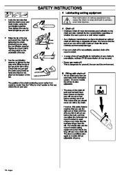 Husqvarna 355 Chainsaw Owners Manual, 1995,1996,1997,1998,1999,2000,2001 page 14