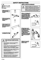 Husqvarna 355 Chainsaw Owners Manual, 1995,1996,1997,1998,1999,2000,2001 page 16