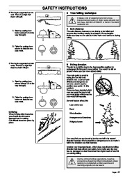 Husqvarna 355 Chainsaw Owners Manual, 1995,1996,1997,1998,1999,2000,2001 page 21