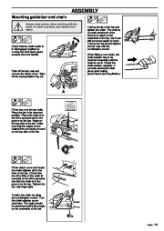 Husqvarna 355 Chainsaw Owners Manual, 1995,1996,1997,1998,1999,2000,2001 page 25