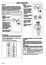 Husqvarna 355 Chainsaw Owners Manual, 1995,1996,1997,1998,1999,2000,2001 page 26