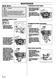 Husqvarna 355 Chainsaw Owners Manual, 1995,1996,1997,1998,1999,2000,2001 page 30