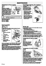 Husqvarna 355 Chainsaw Owners Manual, 1995,1996,1997,1998,1999,2000,2001 page 32