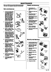 Husqvarna 355 Chainsaw Owners Manual, 1995,1996,1997,1998,1999,2000,2001 page 33