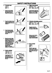Husqvarna 355 Chainsaw Owners Manual, 1995,1996,1997,1998,1999,2000,2001 page 9