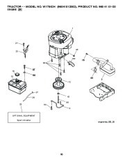 Weed Eater 96041012002 Lawn Tractor Parts List, 2010 page 10