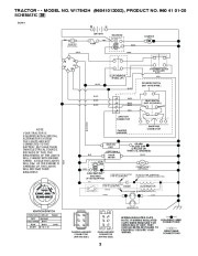 Weed Eater 96041012002 Lawn Tractor Parts List, 2010 page 3