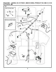 Weed Eater 96041012002 Lawn Tractor Parts List, 2010 page 4