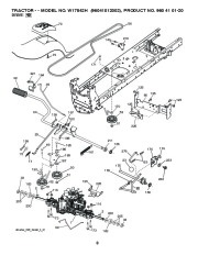 Weed Eater 96041012002 Lawn Tractor Parts List, 2010 page 8