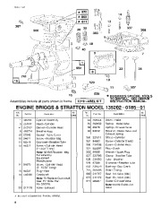 Toro 62923 5 hp Lawn Vacuum Parts Catalog, 1992, 1993 page 6