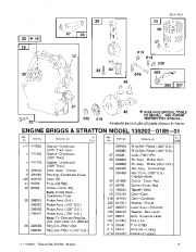 Toro 62923 5 hp Lawn Vacuum Parts Catalog, 1992, 1993 page 7