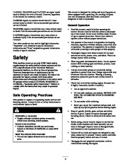 Toro 20044 Super Recycler Mower, SR-21OS Owners Manual, 1999 page 3