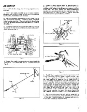 Simplicity 426 428 4 6 HP Snow Away Snow Blower Owners Manual page 3