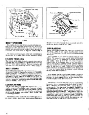 Simplicity 426 428 4 6 HP Snow Away Snow Blower Owners Manual page 4