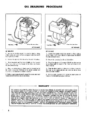 Simplicity 426 428 4 6 HP Snow Away Snow Blower Owners Manual page 6